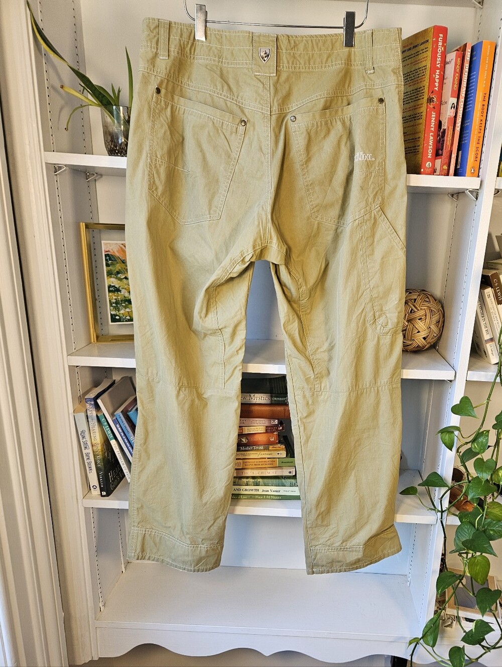 Kuhl Men's Revolvrs Pant Lightweight Light Khaki Size 34x30 Outdoor Workwear - Picture 4 of 15